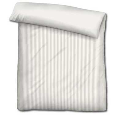 Double pack Castell cotton satin bed linen 135 x 200 cm + 80 x 80 cm