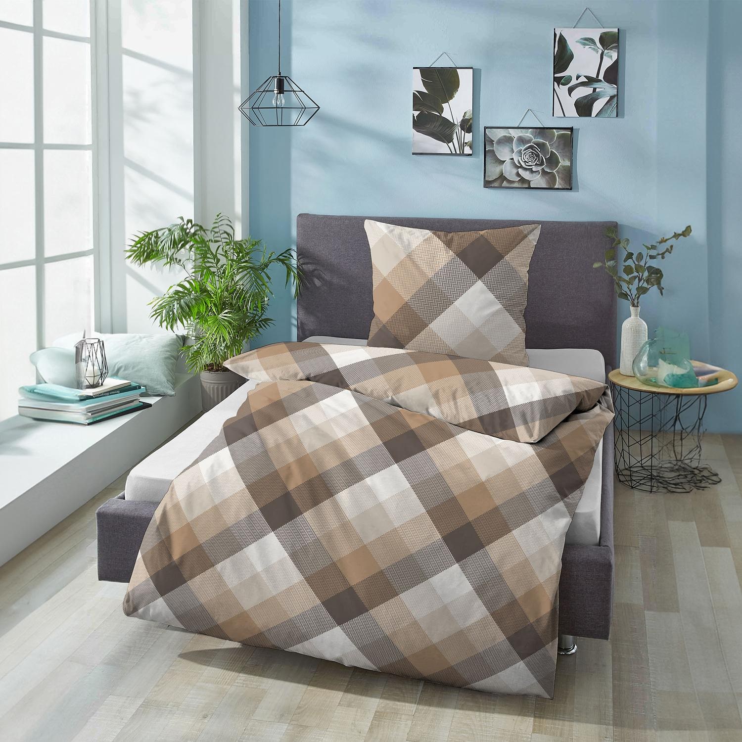 Castell cotton satin bed linen 135 x 200 cm + 80 x 80 cm