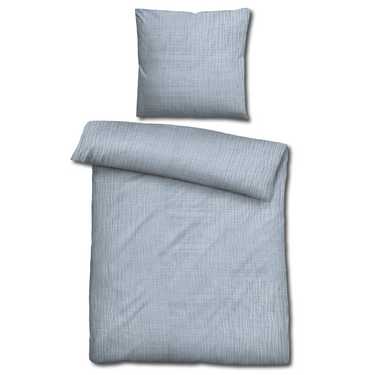 Double pack Sleezzz® muslin bed linen blue 135 x 200 cm + 80 x 80 cm