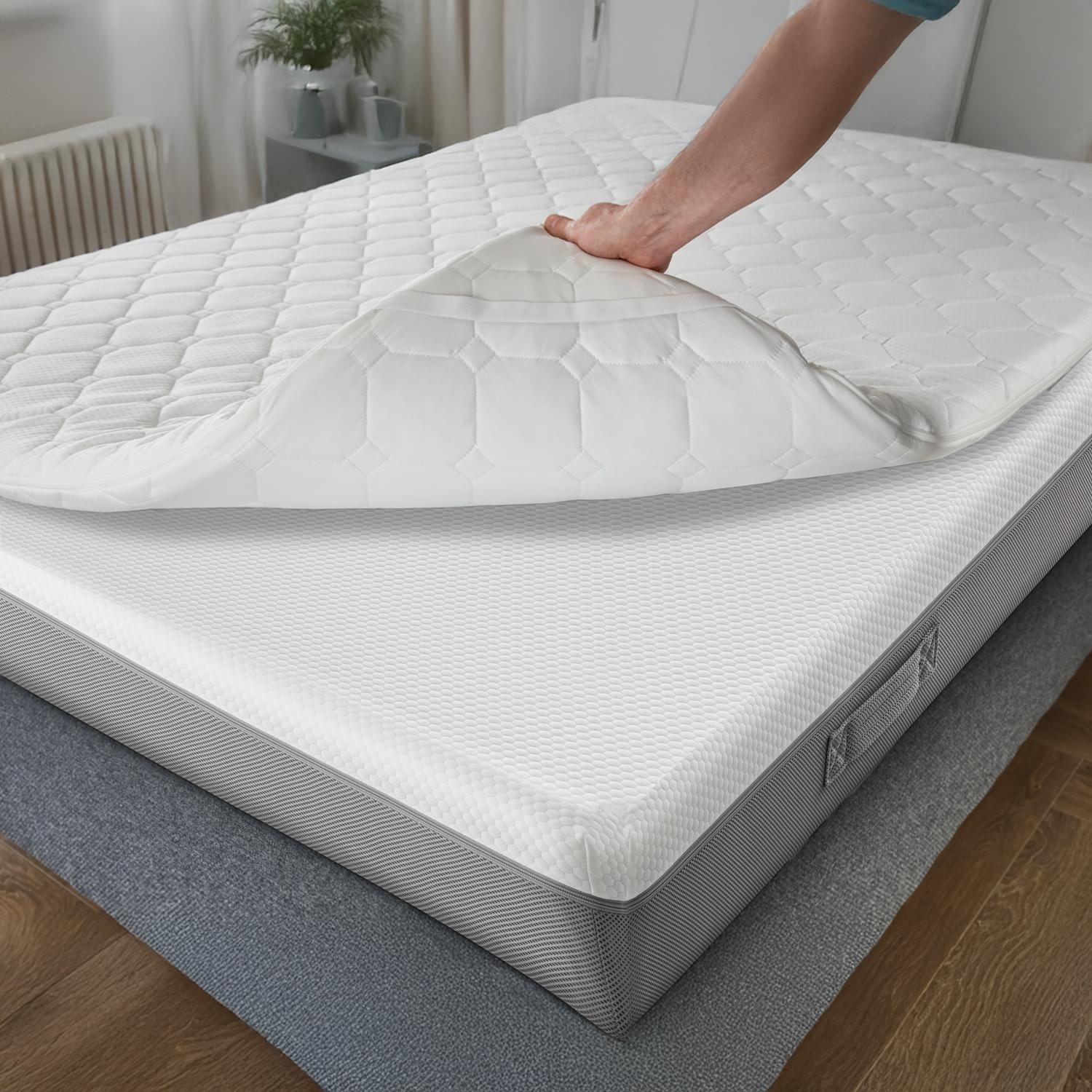 In the bedroom – Viscoelastic topper 180 x 200 cm H2