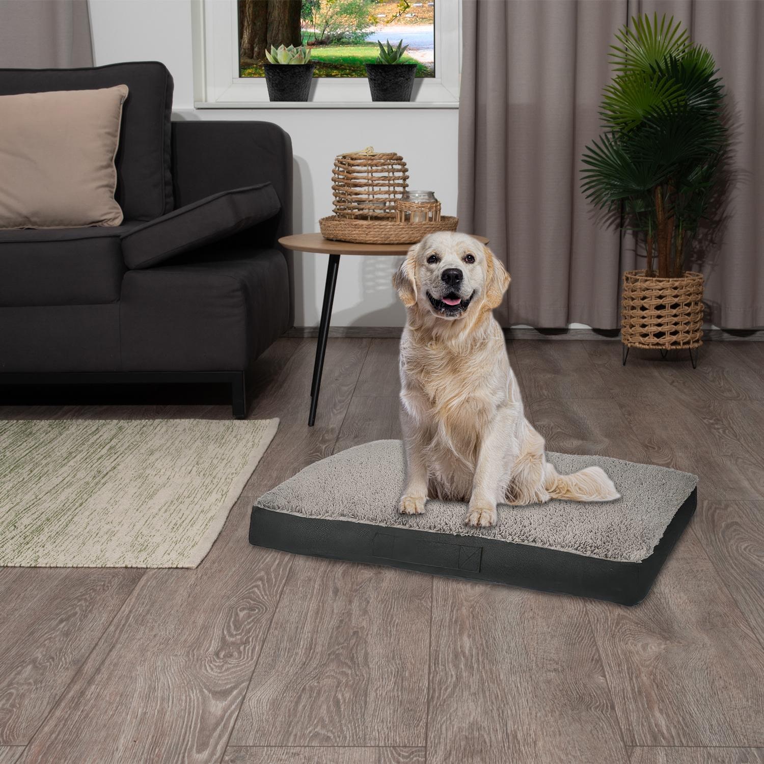 Petzzz ergonomisches Hundekissen Wormi M 80 x 56 x 12 cm