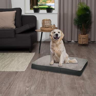 Petzzz ergonomic dog cushion Wormi M 80 x 56 x 12 cm