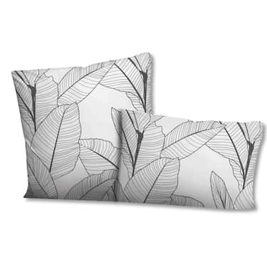Mikrofaser Seersucker Bettwäsche 135 x 200 + 80 x 80 cm + 40 x 80 cm 3-teilig