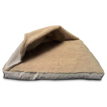 100 x 70 x 10 cm Gelflocken Hundematte Größe L mit abnehmbarer Decke