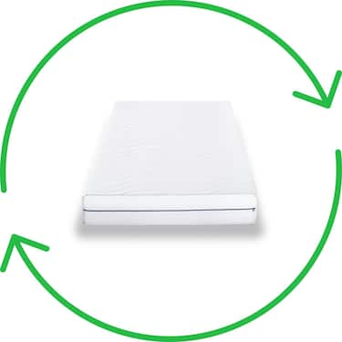 Ergonomic mattress 90x200 cm 7-zone Supportho Premium, height 18 cm, firmness level H2/H3 + CloudComfort Basic microfiber bed set 135 x 200 cm + 80 x 80 cm
