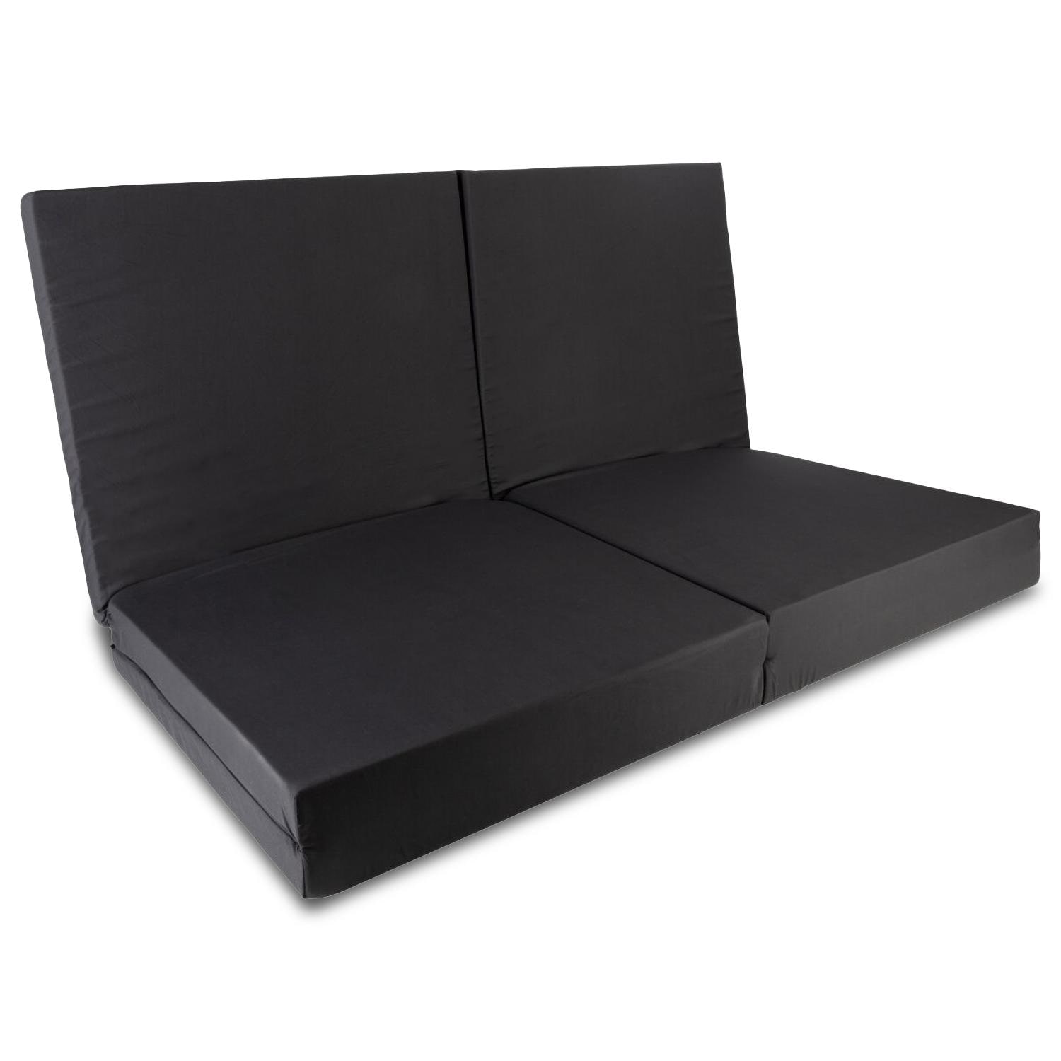 CloudComfort Basic double guest folding mattress 140 x 195 cm can be used as a single bed, double bed and seat