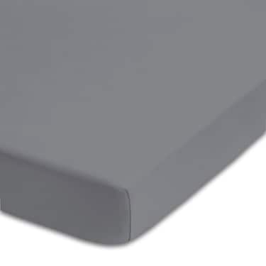 Castell prestieradlo z mikrovlákna interlock jersey tmavosivé 90 x 190 - 100 x 200 cm