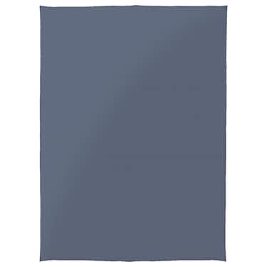 Baumwoll Waffelpiqué Decke blau 150 x 200 cm