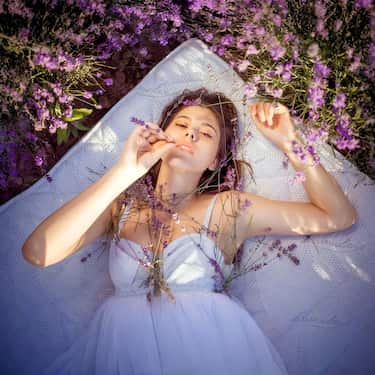 Ergonomik soğuk sünger yatak Supportho Lavanta 90 x 200 cm, yükseklik 18 cm, sertlik seviyesi H2/H3