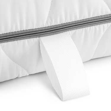 Materasso viscoelastico a 7 zone Sleezzz Smart 160 x 200 cm, altezza 18 cm, livello di rigidità H3 con schiuma a memoria d'aria