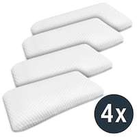 4 x Sleezzz Diamond Visco Neck Support Pillow Air 40 x 80 cm