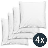 4 x Sleezzz Vital waterdichte molleton kussensloop 80 x 80 cm