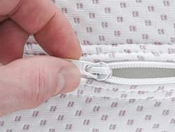 Ergonomische Kaltschaummatratze Supportho Lavender 90 x 200 cm, Höhe 18 cm, Härtegrad H2/H3 + Matratzentopper / Matratzenauflage 90 x 200 cm