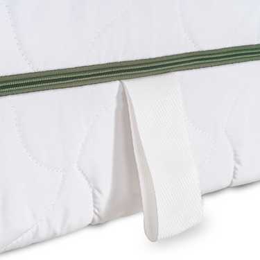 Online-Retoure 7 Zonen Taschenfederkernmatratze Sleezzz Smart 80 x 200 cm, Höhe 21 cm, Härtegrad H2/H3