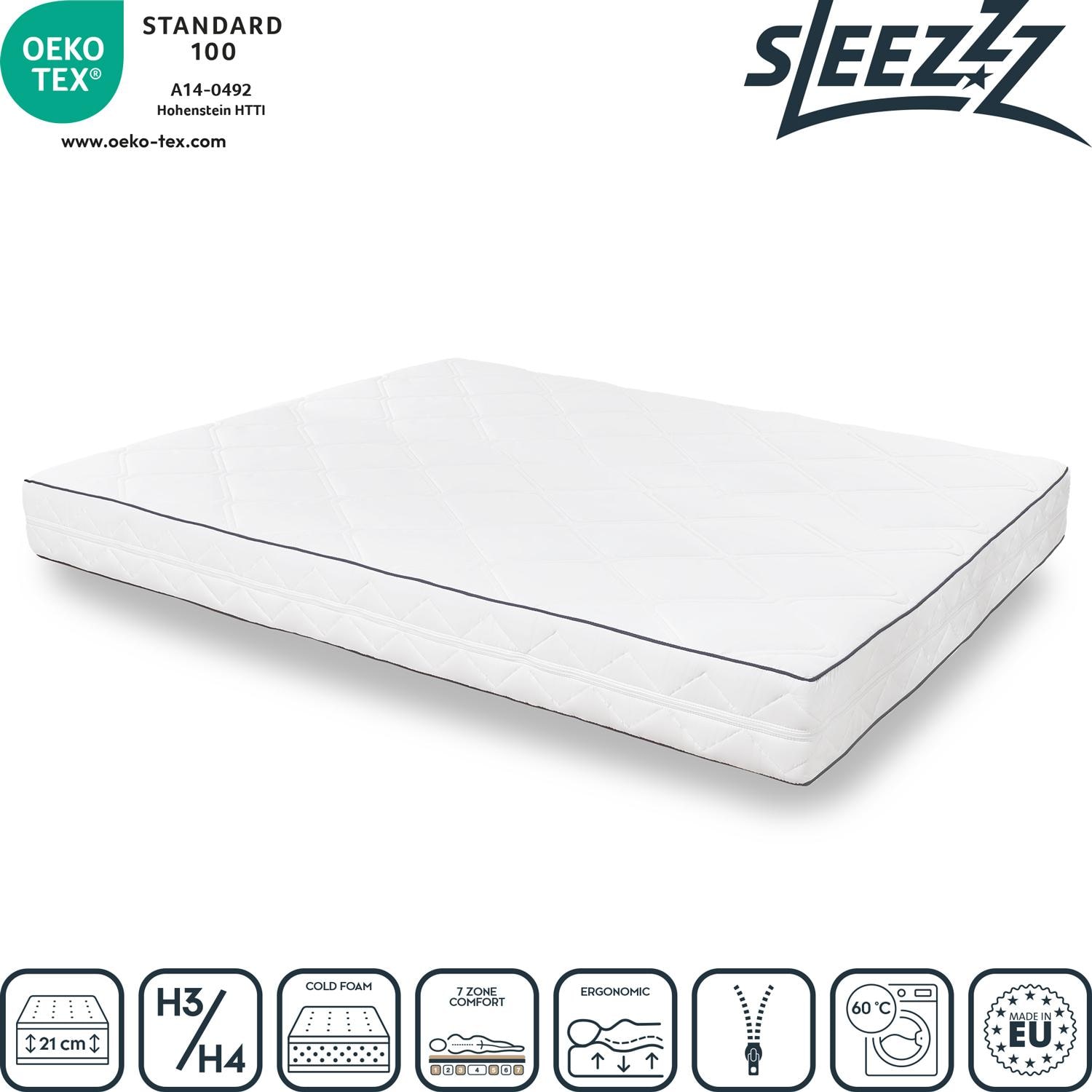 Značajke kao simboli – Sleezzz® Superior madrac 120x200 cm H3/H4