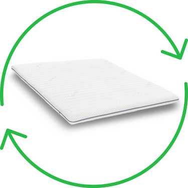 Cold foam topper Supportho Premium topper 180 x 200 cm H3, height 9 cm, firmness level H3 with antibacterial cover