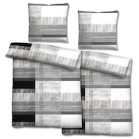Doppelpack Mikrofaser Bettwäsche 135 x 200 + 80 x 80 cm