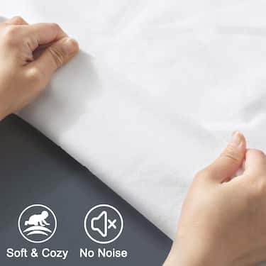 Sleezzz Vital wasserdichte Saugvlies Matratzenauflage, 75 x 90 cm, zum Schutz der Matratze im 10er-Pack