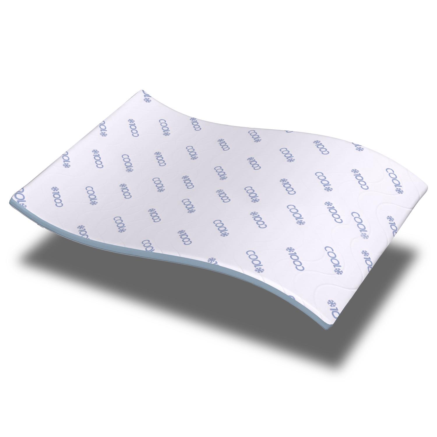 Cover in detail – CloudComfort Cool Topper 140 x 200 cm H2/H3 + CloudComfort Viscoelastic Pillow 40 x 80 cm