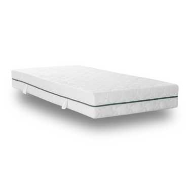 Online-Retoure 7 Zonen Taschenfederkernmatratze Sleezzz Smart 80 x 200 cm, Höhe 21 cm, Härtegrad H2/H3