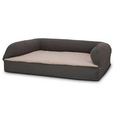 Letto ortopedico per cani 100 x 70 x 27 cm con schienale taglia M