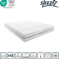 7-soners viskoelastisk madrass Sleezzz Smart 120 x 200 cm, høyde 18 cm, fasthetsnivå H3 med luftminneskum