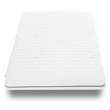 Nakładka z zimnej pianki Supportho premium 80 x 200 cm H3, wysokość 9 cm, stopień twardości H3 z pokrowcem antybakteryjnym