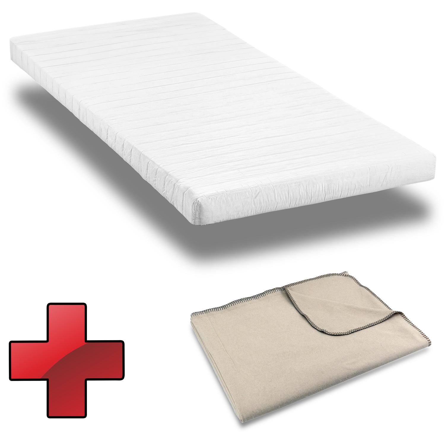 K10 mattress 100 x 200 cm H3 + Sleezzz® Smart blanket 140 x 200 cm