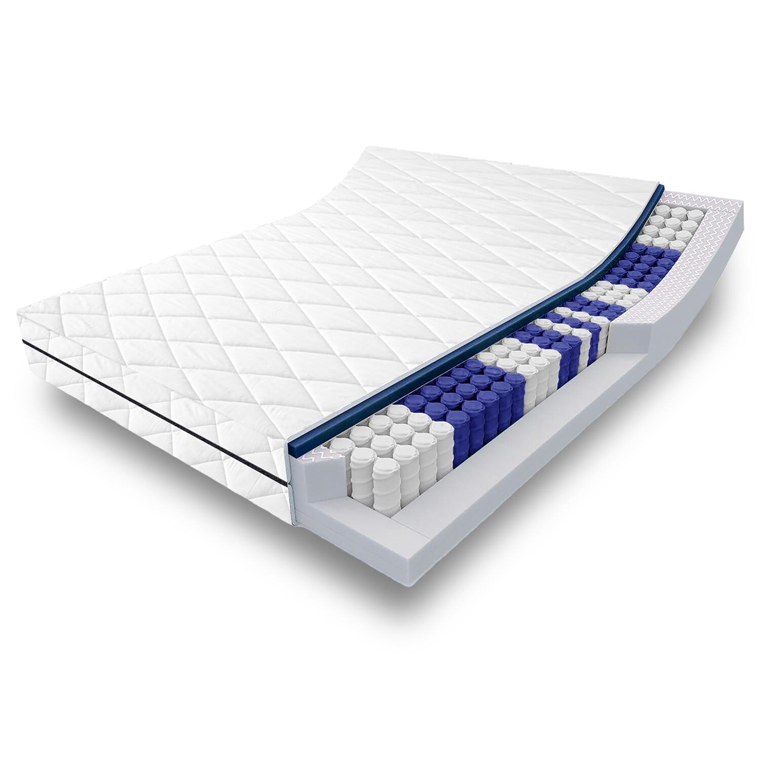 Sleezzz CloudComfort Premium Matras 120x200 Cm - H2/H3 Koudschuim Met Wasbare Hoes