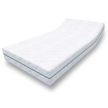 7-zone pocket spring mattress Sleezzz Smart 90 x 200 cm, height 21 cm, firmness level H2/H3 + mattress topper / mattress topper 90 x 200 cm