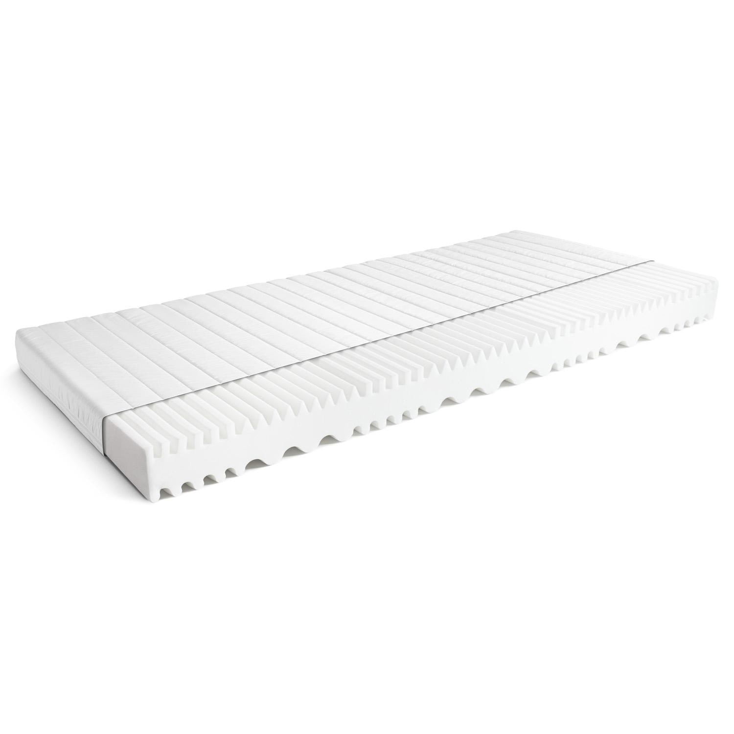 Sandara ir sluoksniai – Šalto putplasčio čiužinys K16 90 x 200 cm + "CloudComfort Basic" pagalvė su gelio plokštelėmis 40 x 80 cm
