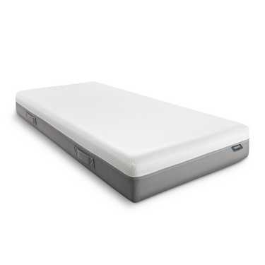 Matelas viscoélastique Sleezzz Premium 80 x 200 cm, hauteur 20 cm, degré de fermeté H2/H3, avec poignées réversibles