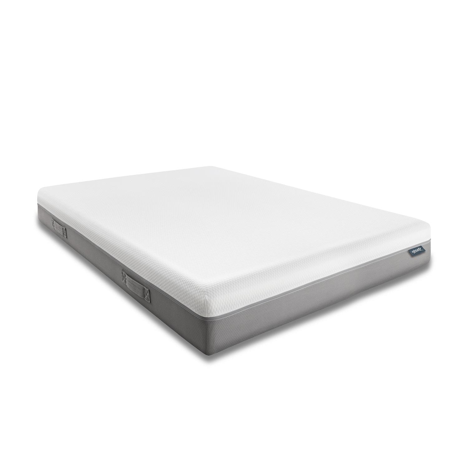 Όψη – Στρώμα Sleezzz® Premium 120x200 εκ. + Μαξιλάρι στήριξης αυχένα Sleezzz® Cool με αφρό γέλης που προσαρμόζεται στο σχήμα του κεφαλιού