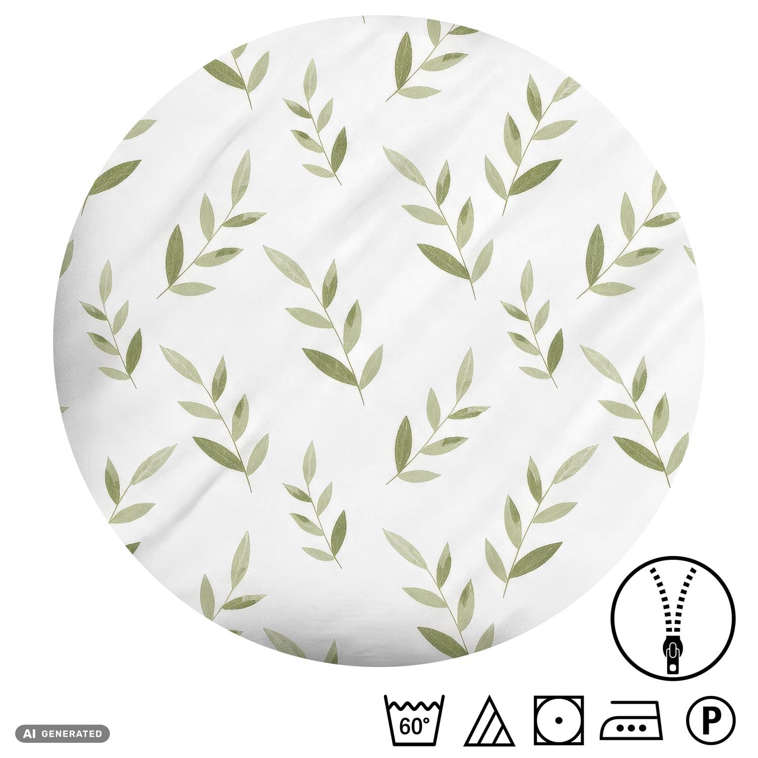 Doppelpack CloudComfort Renforcé Bettwäsche grün 135 x 200 + 80 x 80 cm