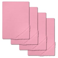 4er-Set Setex REFIBRA Feinbiber Spannbettlaken rosa 200 x 200 cm