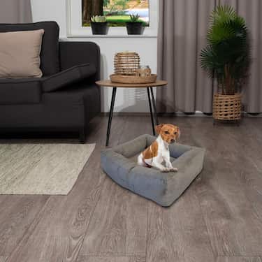 Petzzz εργονομικό κρεβάτι για γάτες και σκύλους Ortho S 75 x 65 x 22 cm με αφαιρούμενο εσωτερικό μαξιλάρι με καλοκαιρινή και χειμερινή πλευρά