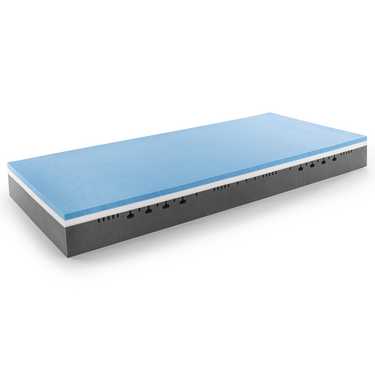 Sleezzz Premium viscoelastic mattress 90 x 200 cm, height 20 cm, firmness level H2/H3, with reversible handles