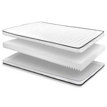 Komfortschaummatratze Supportho Basic 140 x 200 cm, Höhe 16 cm, Härtegrad H2/H3
