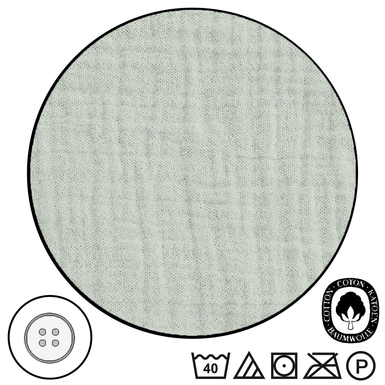 Çift kişilik paket Sleezzz® muslin nevresim yeşil 135 x 200 cm + 80 x 80 cm