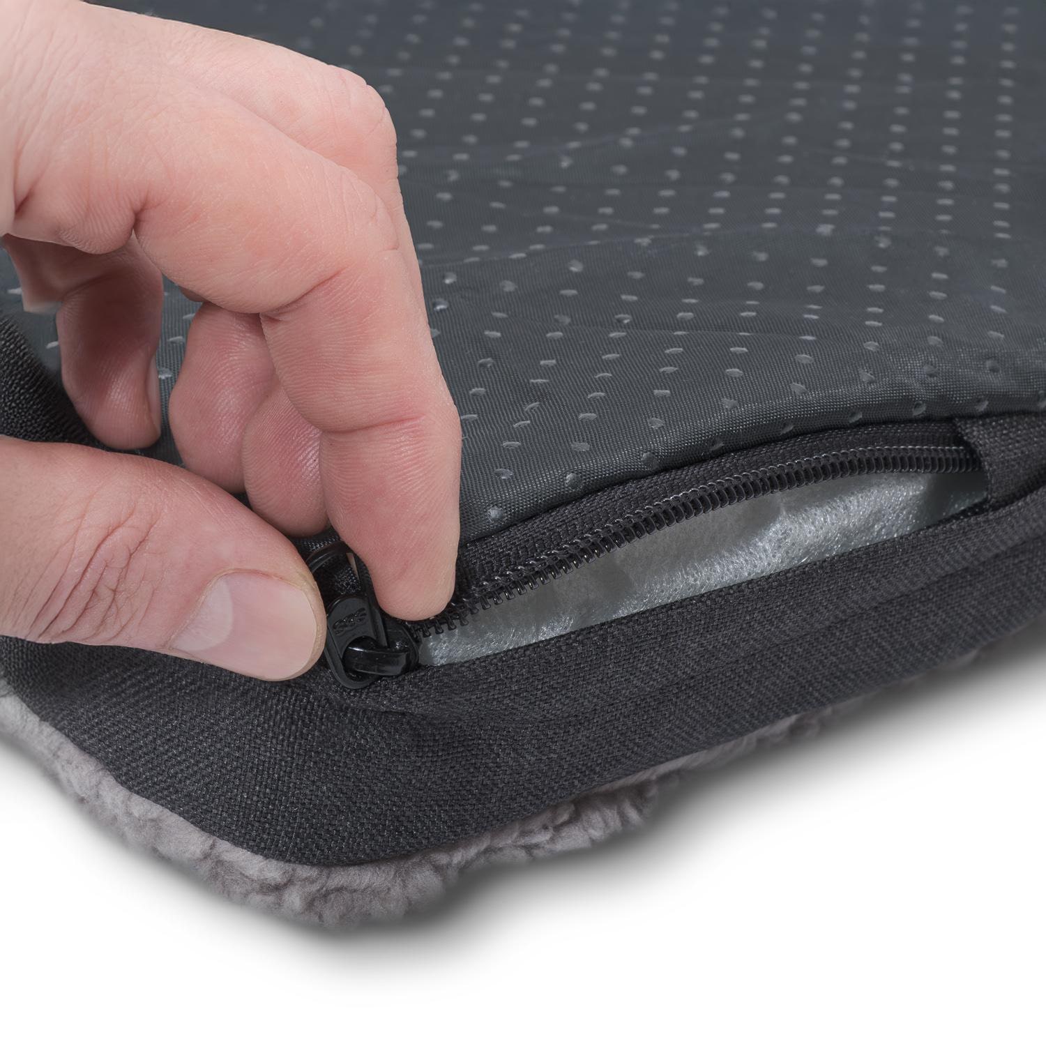 Bezug im Detail – Petzzz ergonomische Hundeklappmatratze Diva M 80 x 55 x 5 cm