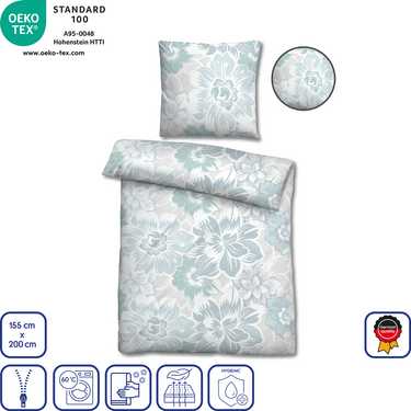 Double pack Castell biber bed linen 155 x 200 cm + 80 x 80 cm