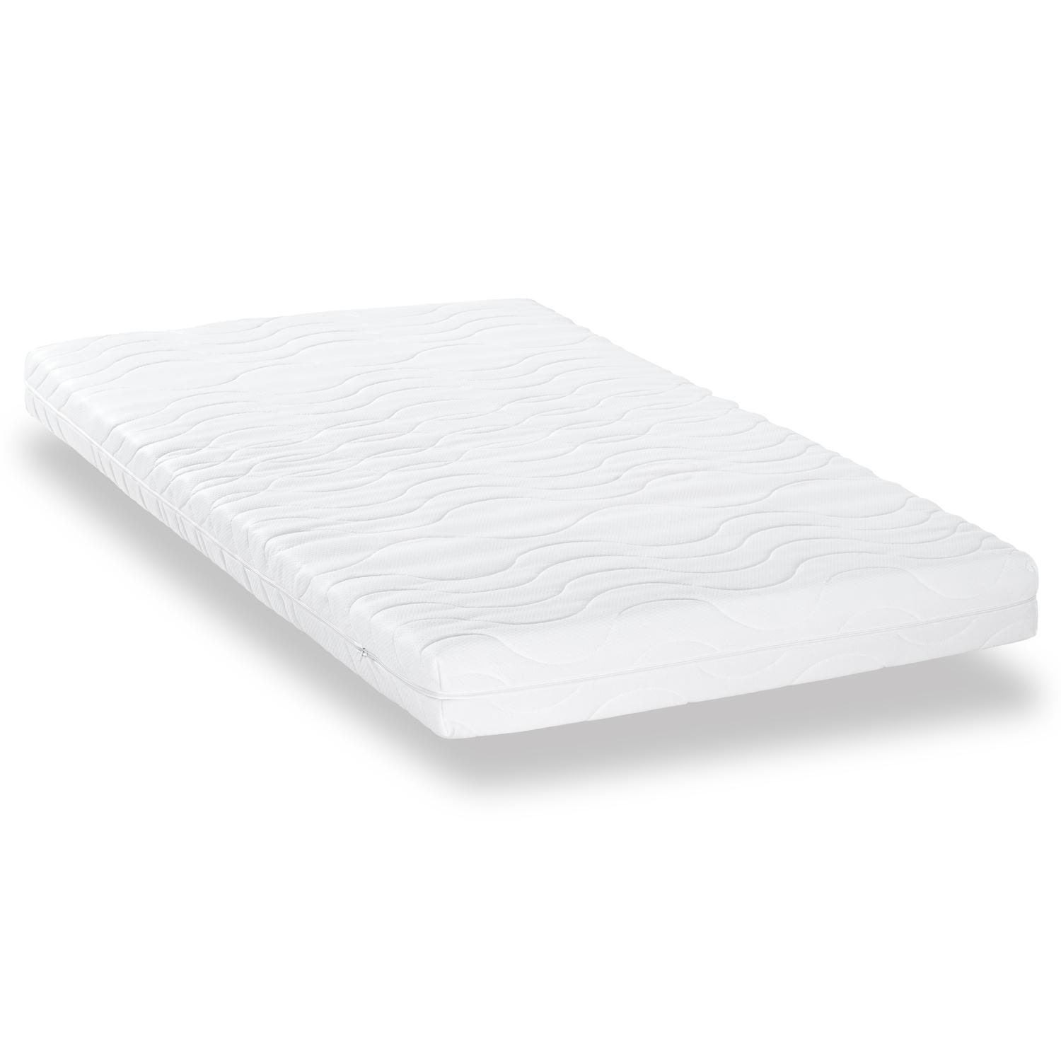 Colchão Premium de 7 zonas 200x200 cm CloudComfort, altura 15 cm, nível de firmeza H2/H3