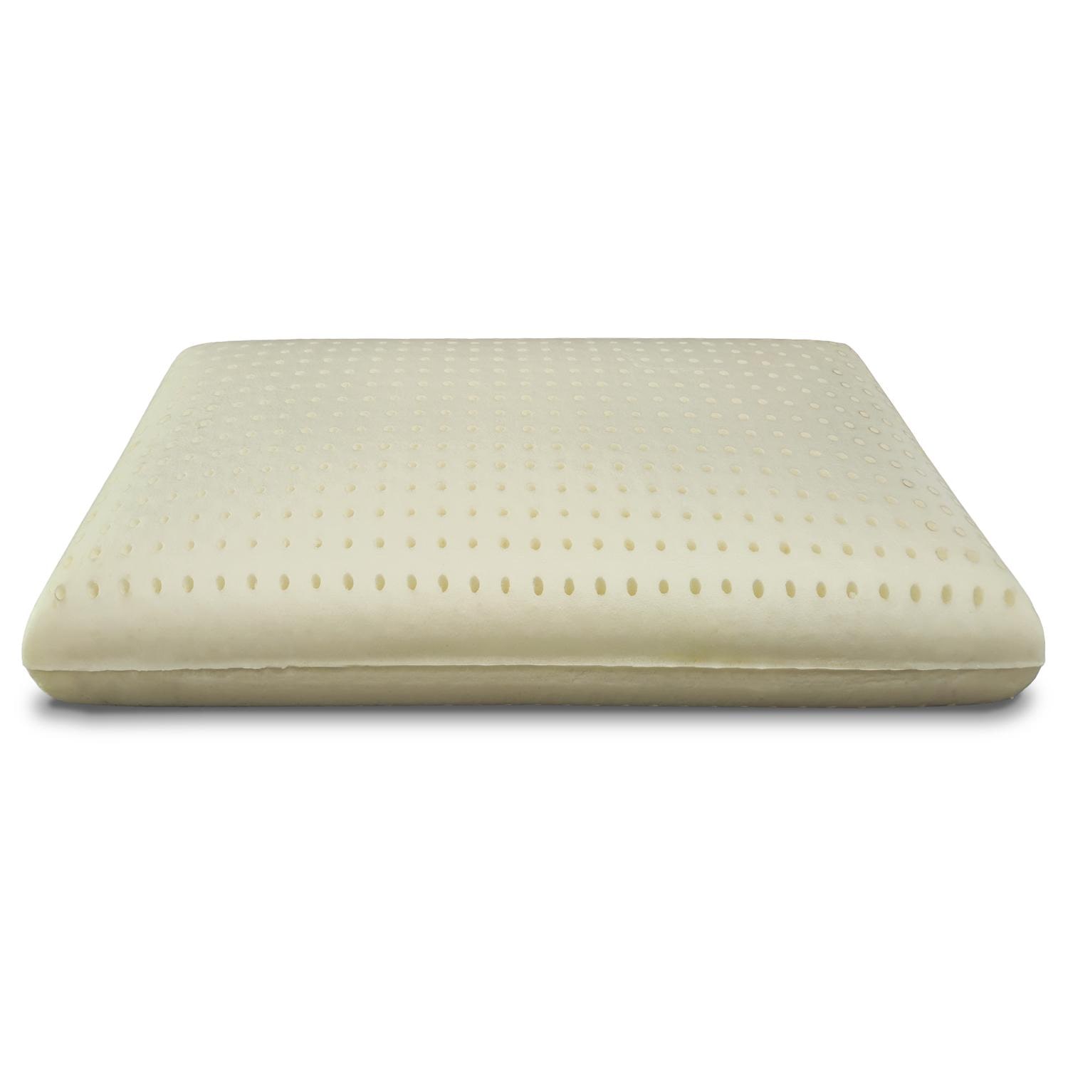 Construction and layers – Set of 4 Sleezzz® Diamond Visco Neck Support Pillows Air