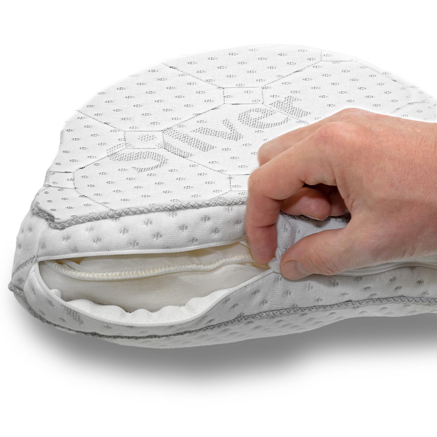 Supportho viscoelastic comfort sleeping pillow 40 x 80 cm