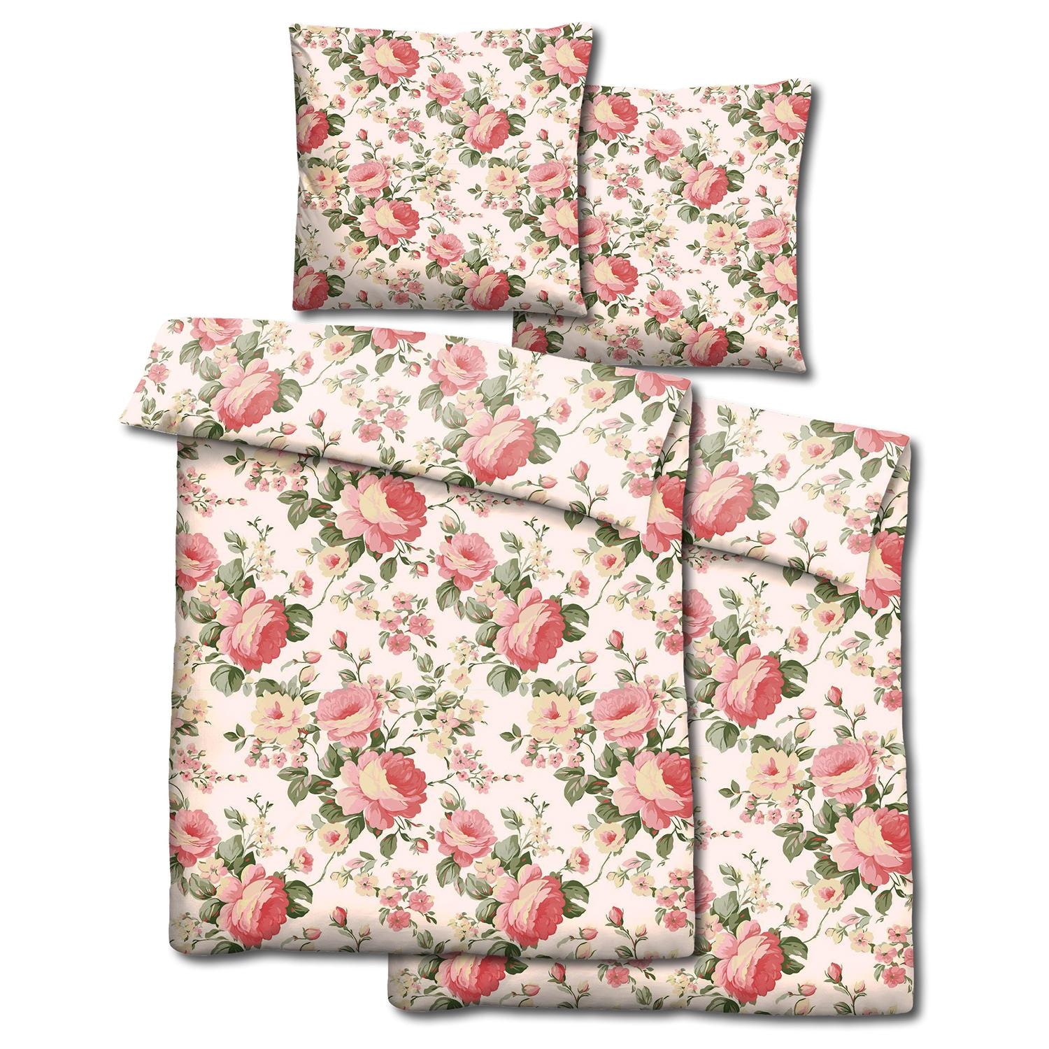 Dubbelpak CloudComfort Basic microvezel beddengoed Camelie 135 x 200 + 80 x 80 cm