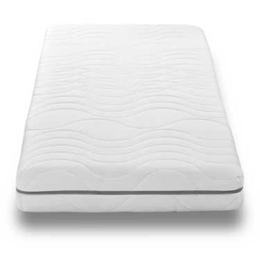 Matelas viscoélastique 7 zones Sleezzz Smart 80 x 200 cm, hauteur 18 cm, degré de fermeté H3 avec mousse à mémoire de forme Air