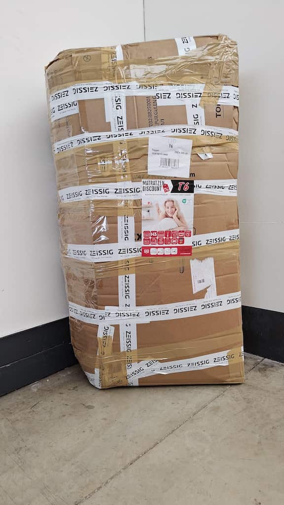 Online Retoure - Komfortschaumtopper T6 200 x 200 cm, Höhe 6 cm, Härtegrad H3