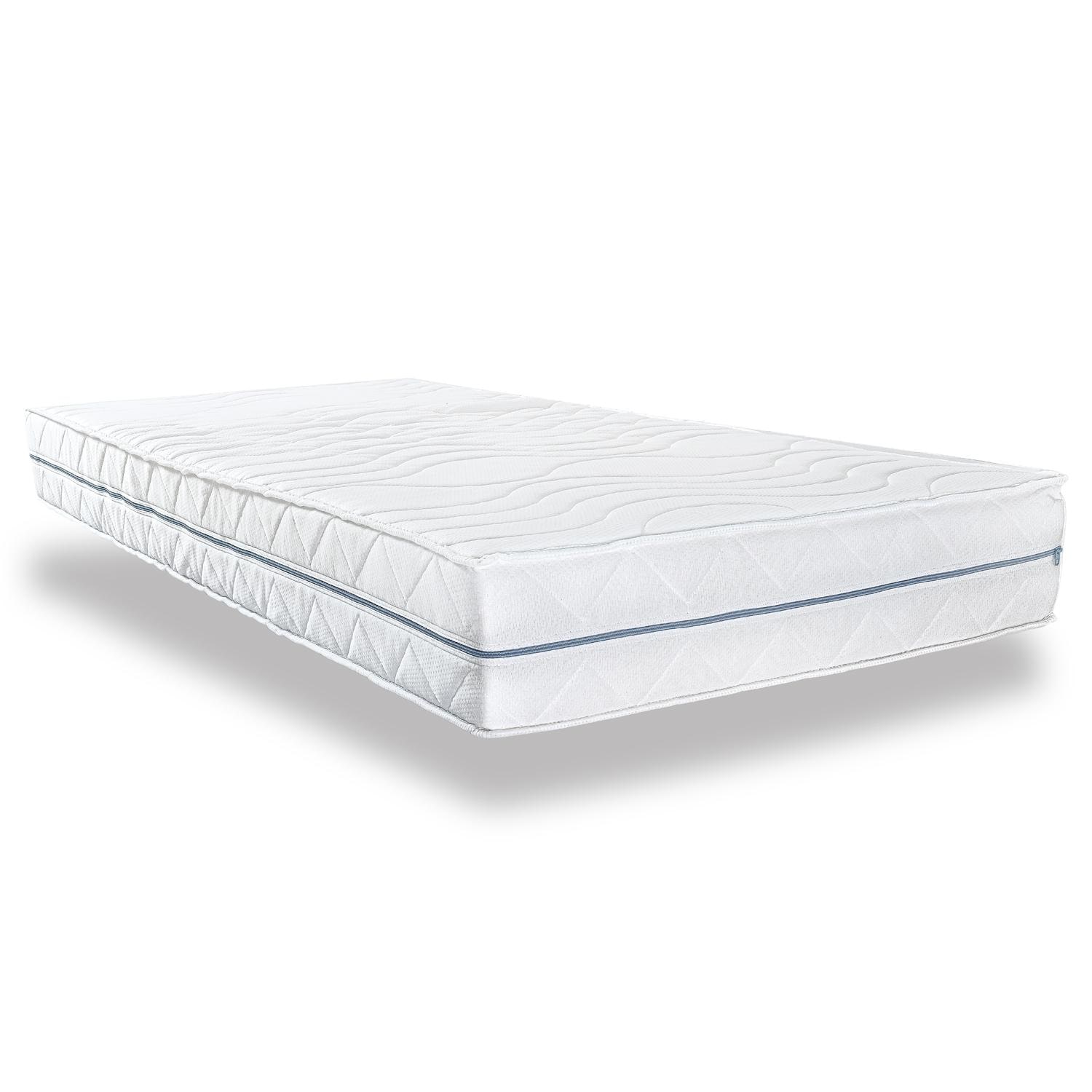 Doppelpack ergonomische Matratze 90x200 cm 7-Zonen Supportho Premium, Höhe 18 cm, Härtegrad H2/H3, Twin-Set