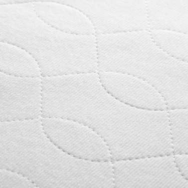 Sleezzz Vital waterproof absorbent fleece mattress topper, 75 x 90 cm, to protect the mattress