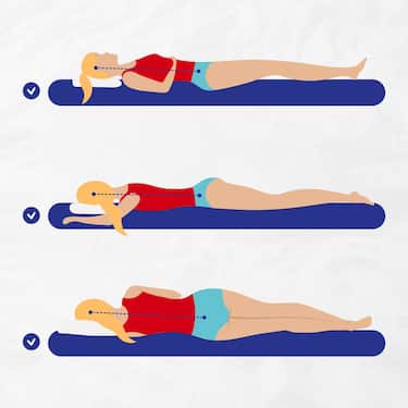 2 x "CloudComfort Basic" pagalvė iš mikropluošto 40 x 80 cm